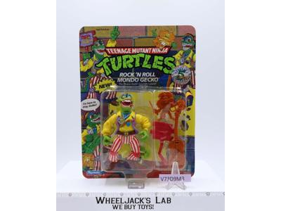 Rock n Roll Mondo Gecko Teenage Mutant Ninja Turtle TMNT 1992 Playmates NEW MOSC