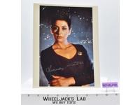 Deanna Troi AUTOGRAPHED Marina Sirtis 8x10 Picture