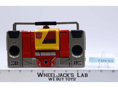 Blaster Vintage Hasbro 1985 G1 Transformers MISSING BACK PANEL