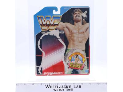 Ravishing Rick Rude WWF Cardback 1990 Hasbro Vintage Action Figure
