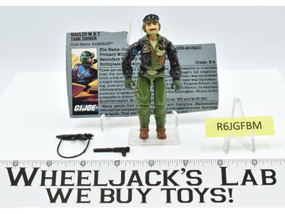 Rampage MAIL AWAY 100% Complete 1995 GI Joe ARAH Exclusive Vintage Hasbro Figure