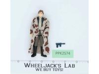 Han Solo Trench Coat 100% Complete Star Wars ROTJ 1983 Vintage Kenner NO REPRO