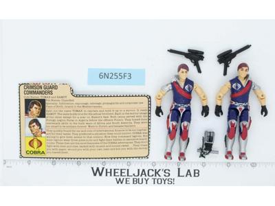 Tomax & Xamot V1 100% Complete G.I. Joe 1985 Hasbro Vintage Action Figure