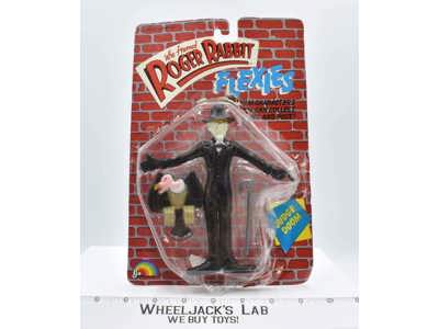 Who Framed Roger Rabbit Judge Doom Ljn Toys 1988 Vintage Action Figures MOSC NEW