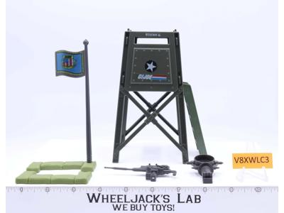 Watch Tower 100% Complete 1984 G.I. Joe Hasbro Action Figure Vintage