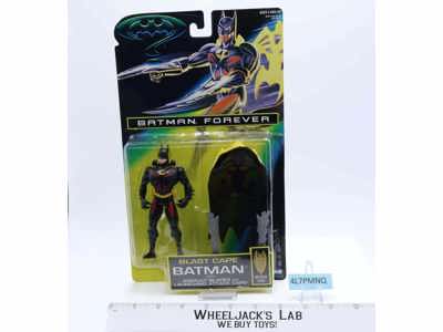 Blast Cape Batman Batman Forever 1995 Kenner Figure NEW MOSC