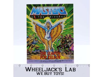 The Search For Keldor Mini Comic He-Man Masters of the Universe MOTU 1986