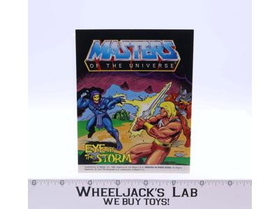 Eye Of The Storm Mini Comic Book MOTU Masters of the Universe 1985 Mattel