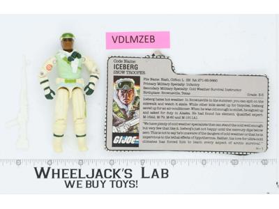 Iceberg V1 G.I. Joe 1986 Hasbro Vintage Action Figure