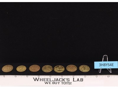 Complete Set of 7 Tokens Coins 1982 World's Fair Video Expo Knoxville TN Vintage