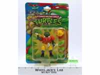 T.D. Tossin' Leo Teenage Mutant Ninja Turtle TMNT 1992 Playmates NEW MOSC SEALED