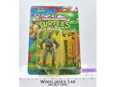 Movie Star Foot Soldier Teenage Mutant Ninja Turtles TMNT 1992 Playmates MOSC
