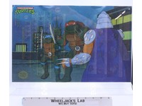 Teenage Mutant Ninja Turtles TMNT #6 Insert Poster 1989 Playmates 17x11