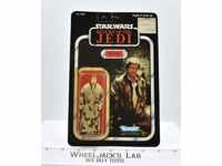 Han Solo Trench Coat 77 Back Star Wars ROTJ 1983 Kenner Action Figure NEW MOSC