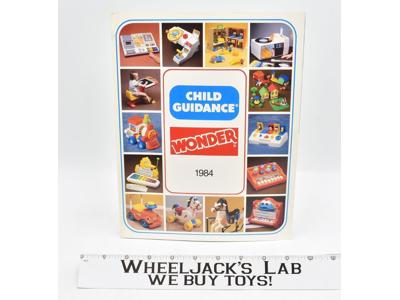 CHILD GUIDANCE WONDER 1985 Toy Fair Employee Dealer Catalog INFANT & PRESCHOOL