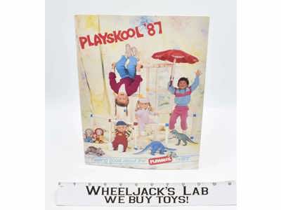 PLAYSKOOL 1987 Toy Fair Employee Dealer Catalog INFANT & PRESCHOOL TOYS