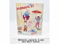 PLAYSKOOL 1987 Toy Fair Employee Dealer Catalog INFANT & PRESCHOOL TOYS