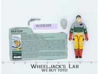 Backstop V1 100% Complete G.I. Joe 1987 Hasbro Vintage Action Figure