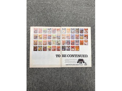 Atari LOT of 2, 1982 Electronic Games Print Ads 7th Issue