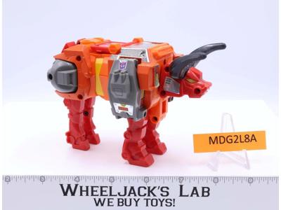 Tantrum METAL Predaking 1986 Vintage Hasbro G1 Transformers Bull Action Figure