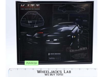 Framed K.I.T.T. Knight Rider Car 8 x 10