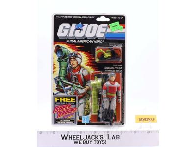 Sneak Peak GI Joe 1987 Hasbro Vintage Action Figure NEW MOC