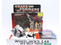 Sludge w/ BOX NR MINT FIGURE Complete 1985 Vintage Hasbro G1 Transformers