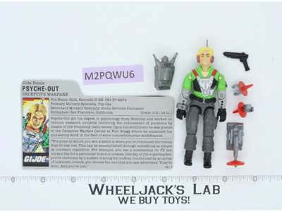 Psyche-Out V1 100% Complete G.I. Joe 1987 Hasbro Vintage Action Figure