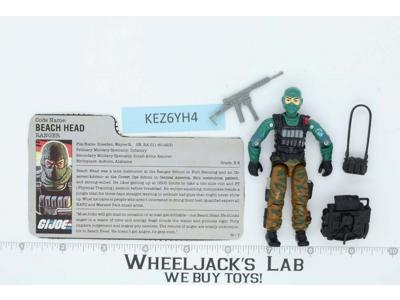 Beach Head V1 100% Complete G.I. Joe 1986 Hasbro Vintage Action Figure