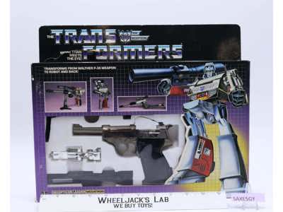 Megatron 100% Complete W BOX 1985 Vintage Hasbro G1 Transformers Action Figure