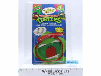 Talkin Turtles Quip Strips Accessory Pack TMNT 1991 Playmates NEW SEALED