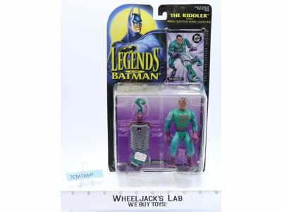 The Riddler Legends of Batman Kenner 1995 Action Figure NEW MOSC SEALED