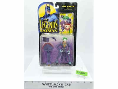The Joker W/Snapping Jaw Legends of Batman Kenner 1994 Action Figure NEW MOSC