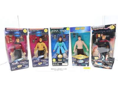 Lot of 5 Star Trek Collector's Edition 1990's Playmates Action Figures