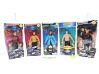 Lot of 5 Star Trek Collector's Edition 1990's Playmates Action Figures