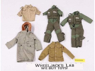 Lot of 5 Authentic GI Joe Articles of Clothing 12" Action Figure Accessories
