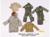 Lot of 5 Authentic GI Joe Articles of Clothing 12" Action Figure Accessories