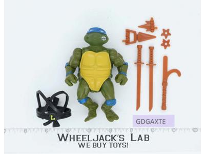 Leonardo SOFT HEAD 100% Complete Teenage Mutant Ninja Turtle 1988 Playmates