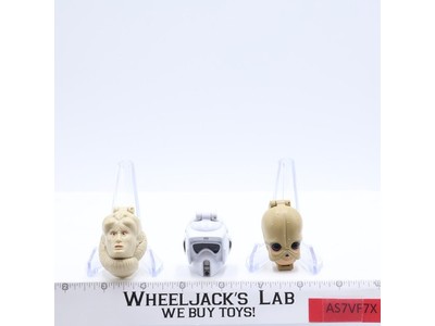 Collection #4 Mini Transforming Heads Star Wars Micro Machines Galoob COMPLETE