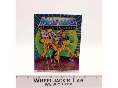The Fastest Draw In the Universe Mini Comic Book MOTU Masters of the Universe