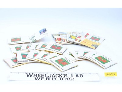 G.I. Joe Fighting Man Official Gear & Equipment Manual Lot of 22 1965 Vintage