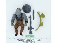 Rocksteady HARD HEAD 100% Complete Teenage Mutant Ninja Turtles 1988 Playmates