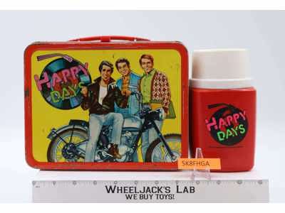 Happy Days Metal Lunchbox W/Thermos 1976 King-Seeley Thermos Co.