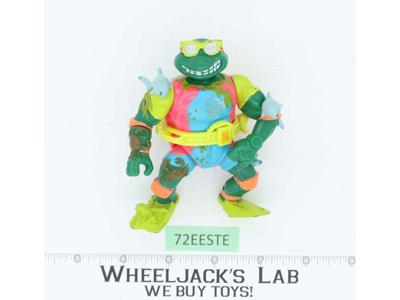 Sewer Surfer Mike Teenage Mutant Ninja Turtle TMNT 1990 Playmates Vintage Figure