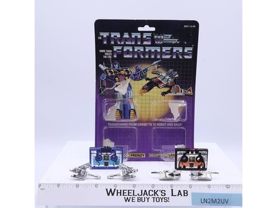 Frenzy & Ratbat 100% Complete W/CARDBACK & BUBBLE G1 Transformers