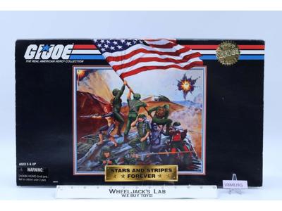 Stars and Stripes Forever 100% Complete GI Joe 1997 Hasbro Action Figure Set