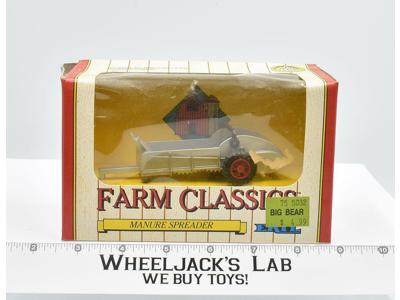 Manure Spreader Farm Classic Die-Cast Metal Vintage ERTL Vehicle