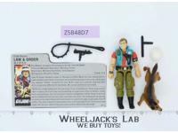 Law & Order V1 100% Complete G.I. Joe 1987 Hasbro Vintage Action Figure