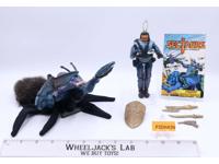 Pinsor W/ Battle Beetle Complete Sectaurs Warriors of Symbion 1984 Coleco Figure