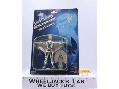 Quicksilver With Tally-Hawk Silverhawks 1986 Kenner Telepix NEW MOSC SEALED